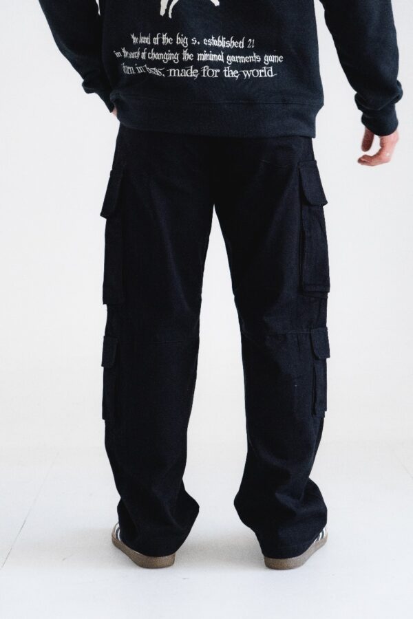 Baggy Cargo Samples Black - Image 3