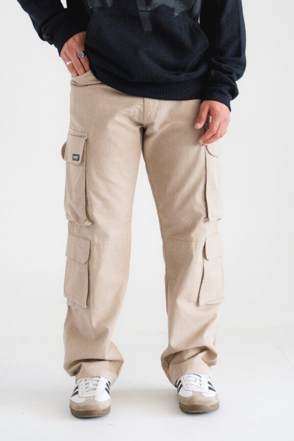 Baggy Cargo Samples Beige