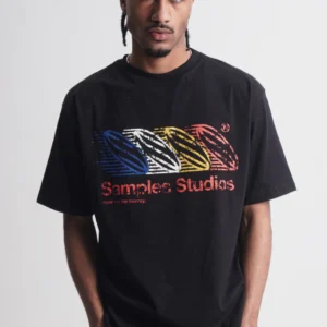 REMERA SAMPLES BLACK