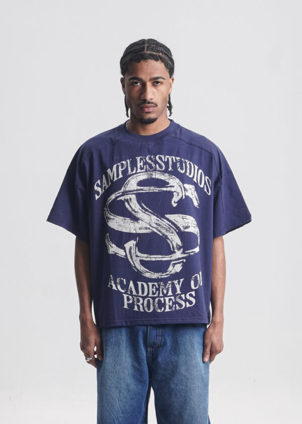 REMERA SAMPLES BLUE