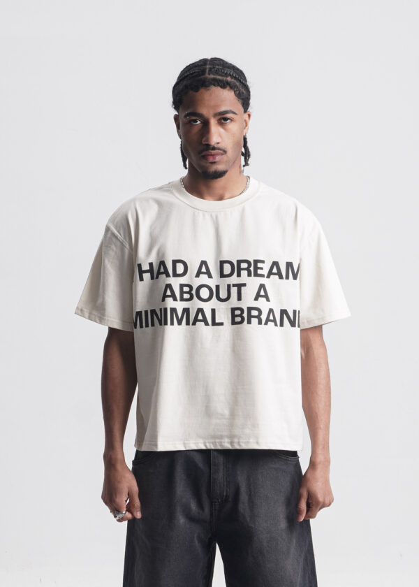 REMERA SAMPLES CREAM