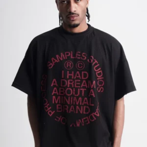 REMERA SAMPLES BLACK