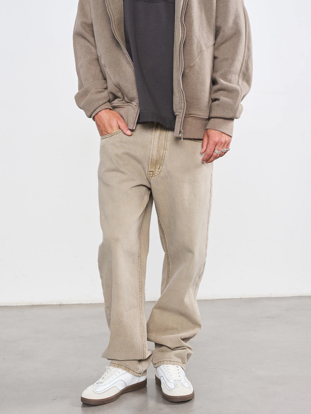 JEAN EL DON DENIM BEIGE