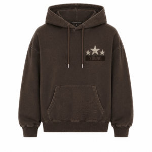 HOODIE EL DON MARRON OSCURO